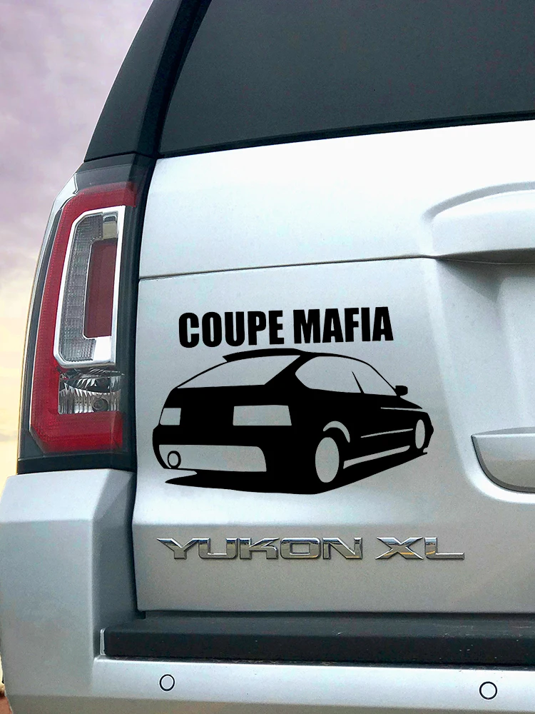 CK2760#*см наклейки на авто ВАЗ 2112 Coupe mafia водонепроницаемые наклейки на машину наклейка для авто автонаклейка стикер этикеты винила наклейки стайлинга автомобилей (art.: 3a38d3da2ce) - 3a38d3da2ce