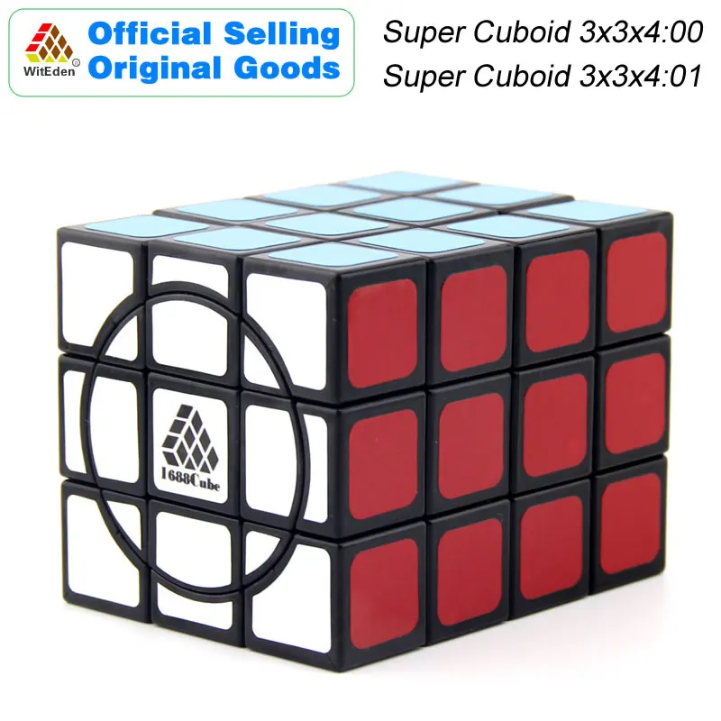 WitEden 1C Super Cuboid 3x3x4:00/01 магический куб 1688 334 скоростной извивающийся пазл