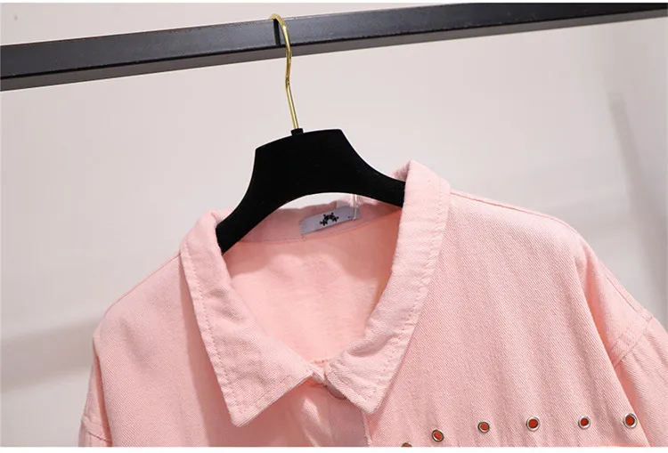 Большие размеры, XXL-6XL, джинсовая куртка для женщин, весна-осень, джинсы с инструментами, верхняя одежда, свободные, черные, розовые, большие, джинсовые пальто, 130 кг, одежда G687