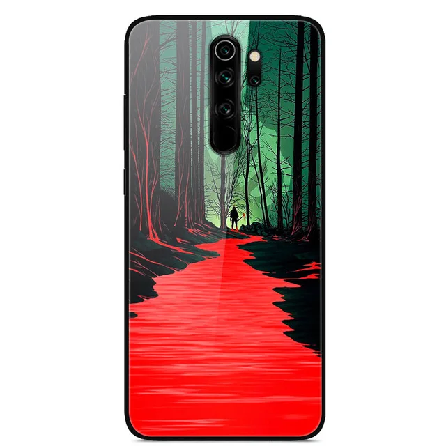 1205 5 H для samsung Galaxy J4 Plus чехол закаленное стекло твердая задняя крышка для samsung Galaxy J4 чехол J 4+ J4Plus чехол для телефона s - Цвет: 1205 5
