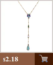 AliExpress длинное ожерелье с подвеской дизайн Bijoux женский костюм ювелирные изделия модное ожерелье s для женщин