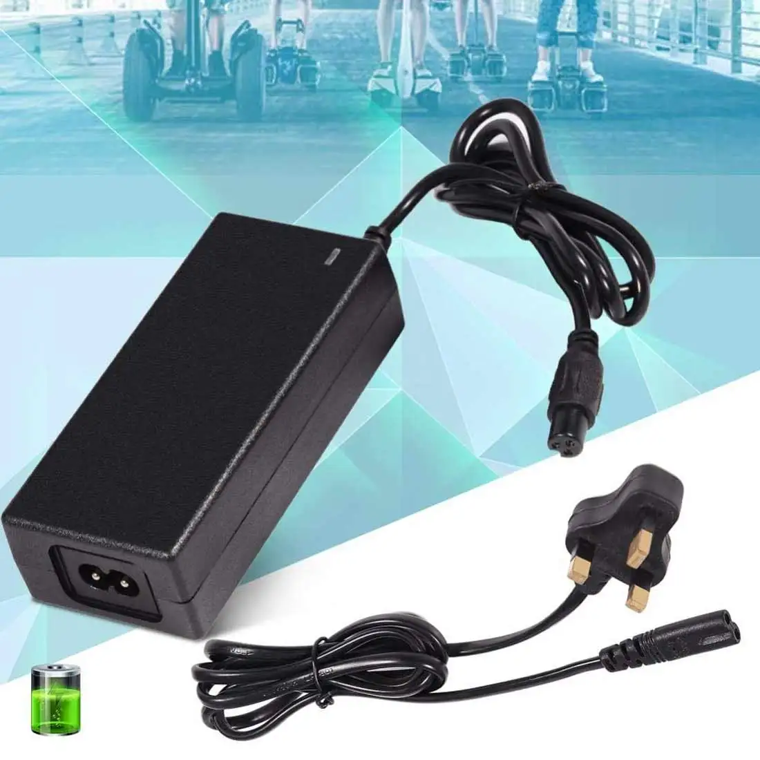 Top 42V 2A Power Adapter Electric Scooter Two Wheel Balance Car Adapter For 36V Lithium Battery Safe Charger Scooter Supplies 5