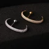 Ladies CZ Hoop Ear Stud Cartilage Helix Piercing Earring Jewellery ► Photo 2/5