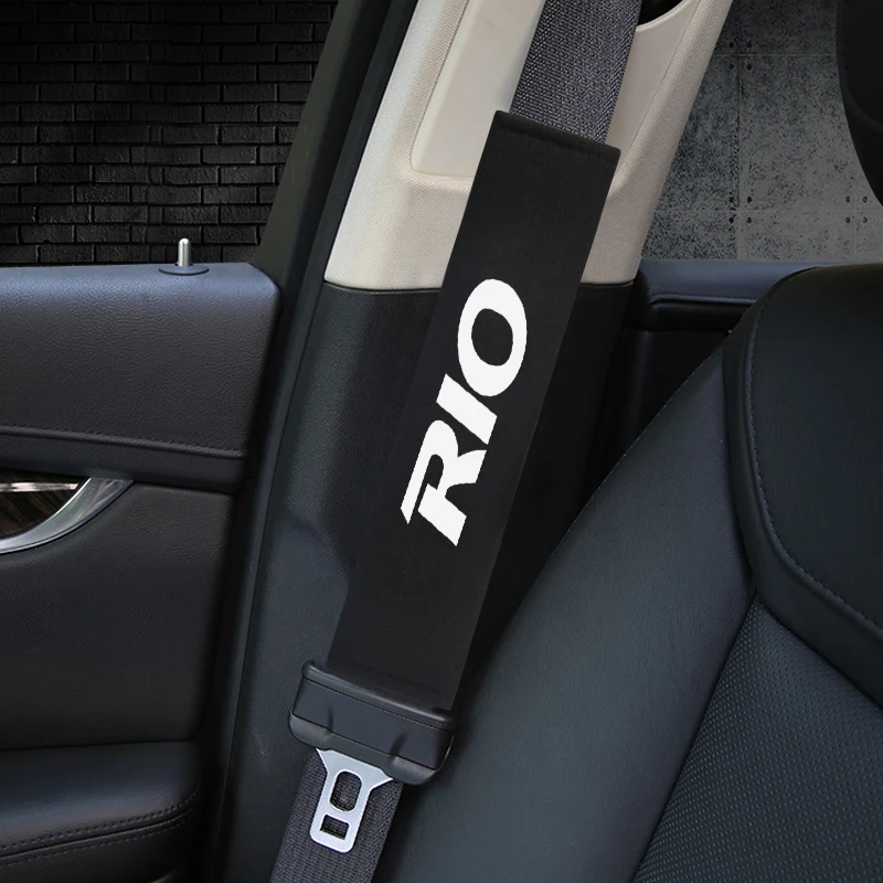 

Car Seat belt cover car styling for KIA Rio K2 K3 K4 K5 KX3 KX5 QL Cerato Soul Forte Sportage Accessories Car Styling