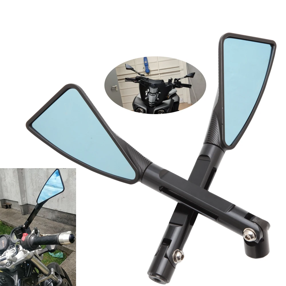 

Universal Aluminum CNC Motorcycle Rearview Side mirror for Yamaha BMW Honda Suzuki Ducati Kawasaki KTM Z900 Hyosung benelli ATV
