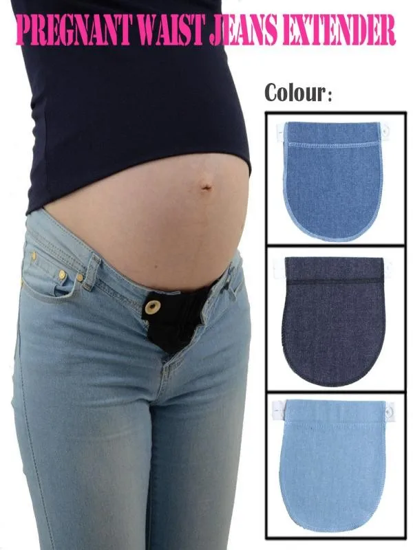 

MUQGEW Women maternity for nursing Maternity Pregnancy Waistband Belt Elastic Waist Extender Pants sutia amamentacao 2019