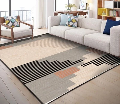 

High Quality Non-slip Floor Rug 200cm*300cm big carpets Nordic Series Ink Drawing style Carpet for Living Room