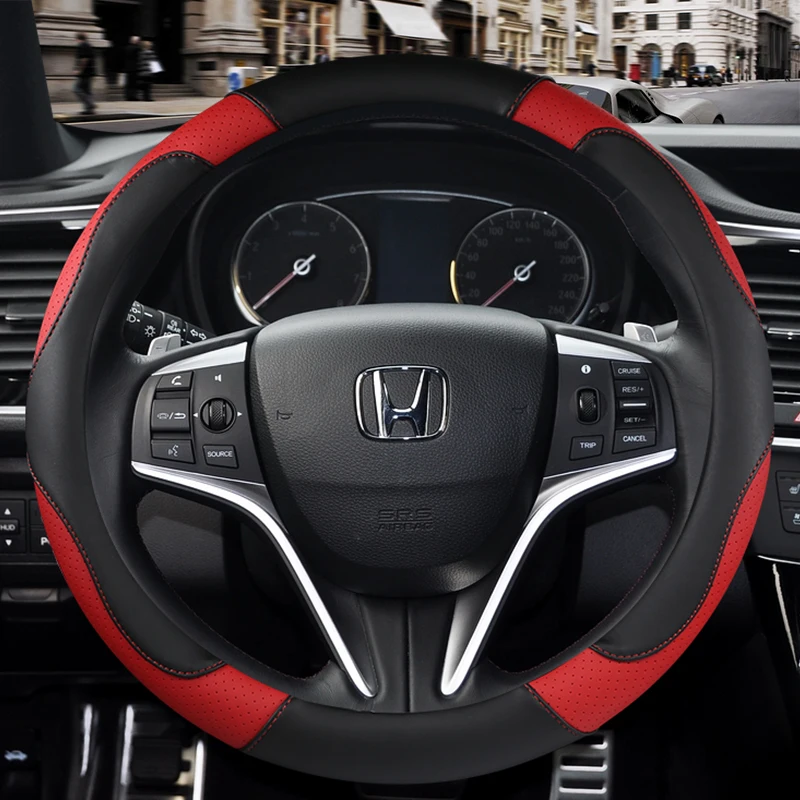 

Universal Auto Steering Wheel Cover Opel Astra Cubre Volante Car Decoration Fusion Emgrand Ec7 Couvre Volant Voiture