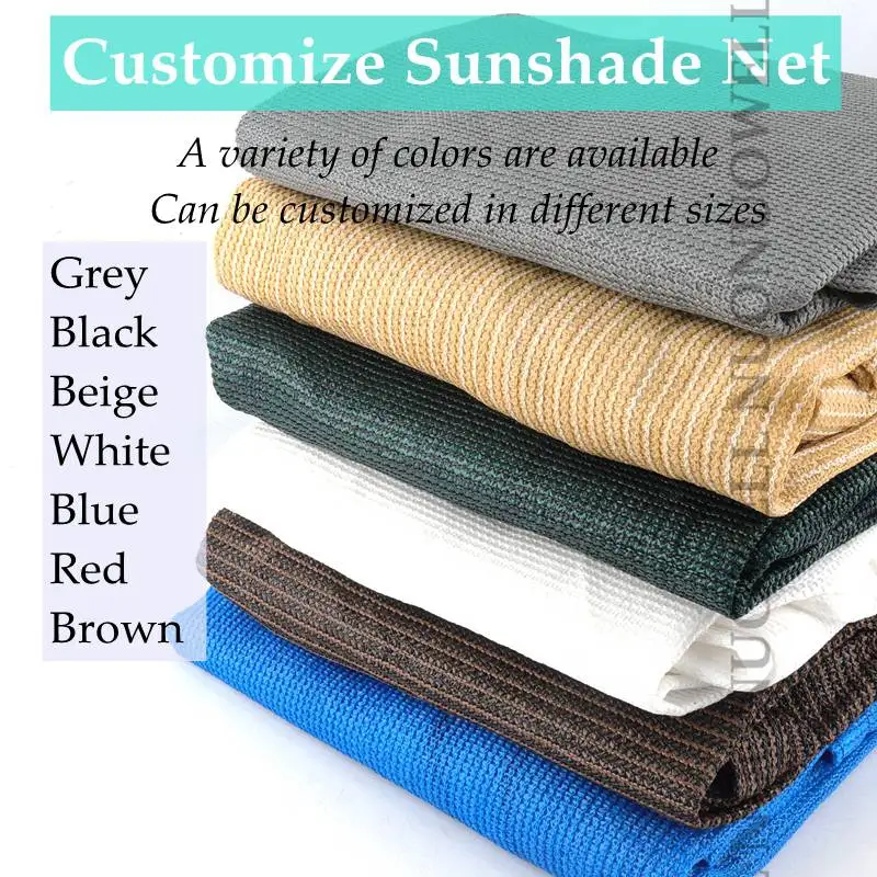 Triangle Sunshade Customize Size HDPE Anti-UV Courtyard Shading Net Retainer Sets And Accessories For Sunshade Net Used 2