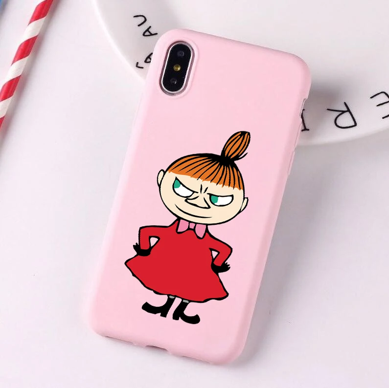 Cute Moomin TPU candy Soft Phone Case For huawei p30 pro p30 lite p20 pro p10 mate 20 p10 lite honor 9 lite