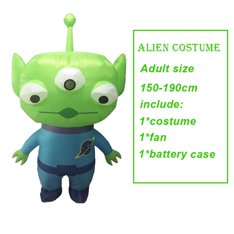 Mascot Alien Party Cosplay Costumes Scary Halloween Inflatable Monster Costume for Adult Kids Anime Role Play Disfraz anime cosplay female