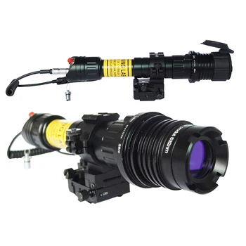 

Laserspeed 100mw Green Laser Designator Flashlight Illuminator Adjustable Subzero for Hunting Rifle