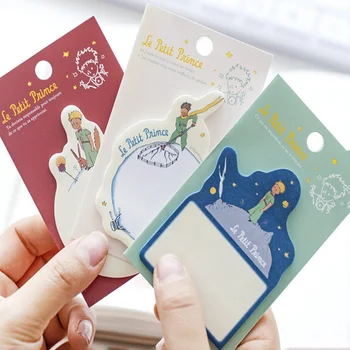 

1pcs Cartoon Little Prince Memo Pad Paper Sticky Notes Kawaii Stationery Office School Supplies