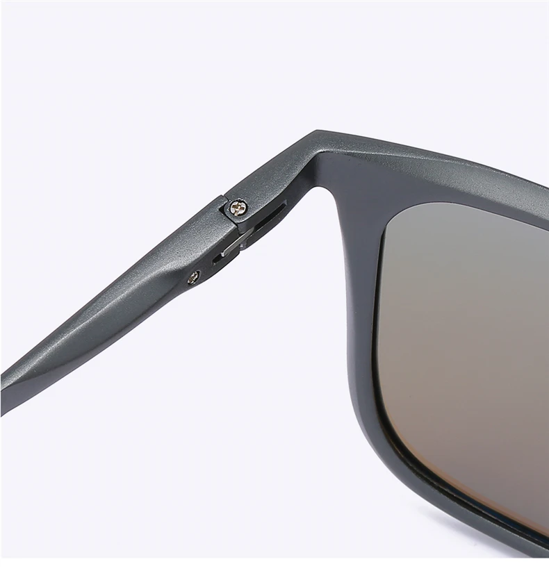 Прямоугольные солнцезащитные очки в алюминиево-магниевой оправе, Мужские поляризационные солнцезащитные очки UV400, высокое качество,, солнцезащитные очки для спорта, рыбалки, солнцезащитные очки