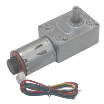 

DC 12V 24V Turbo Encoder Motor, High Torque JGY-370 Worm Geared Motor Reducer