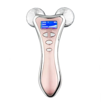

3D Face Lift Roller Massager Micro-current Massager Y Shape Rotating V Face Lift Face Massage Face Lifting Machine