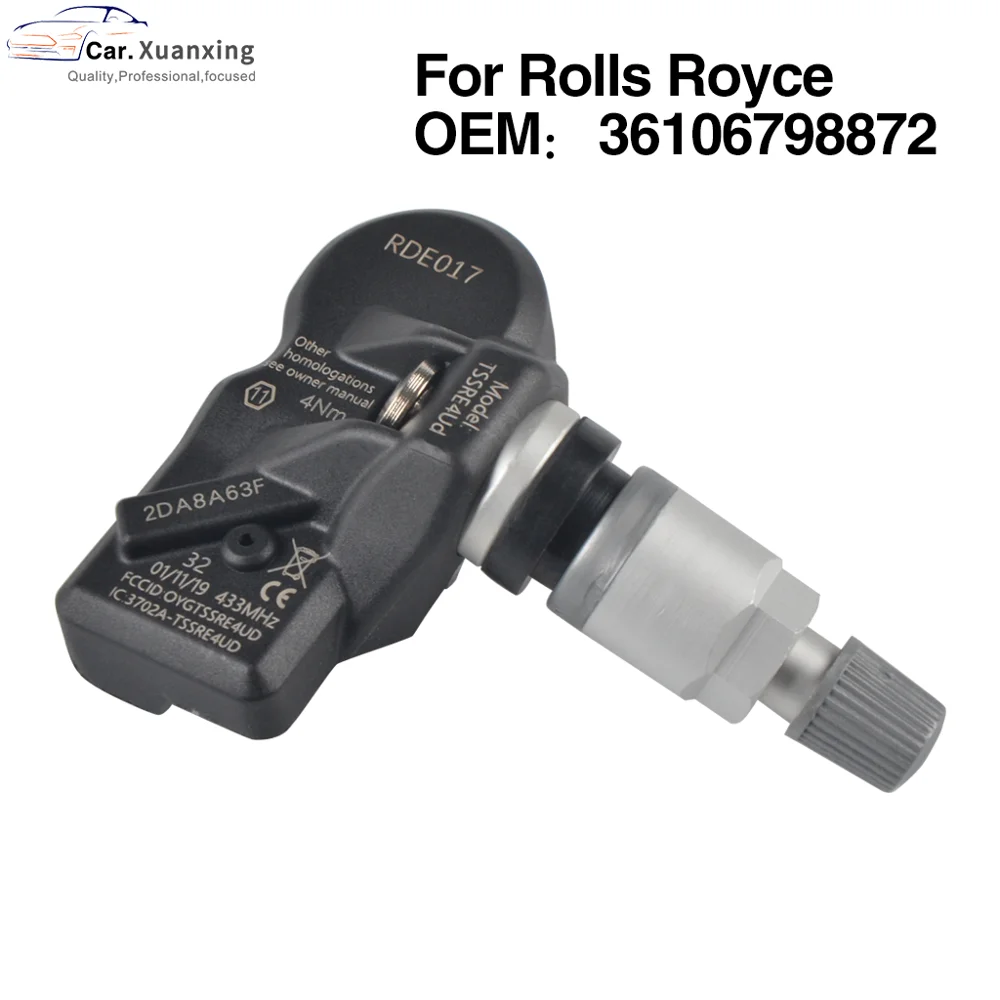 OEM 36106798872 36106874830 Tire Pressure Sensor Monitoring System 433MHz For Rolls Royce Dawn Ghost Phantom Wraith BMW 5 6 7 X |