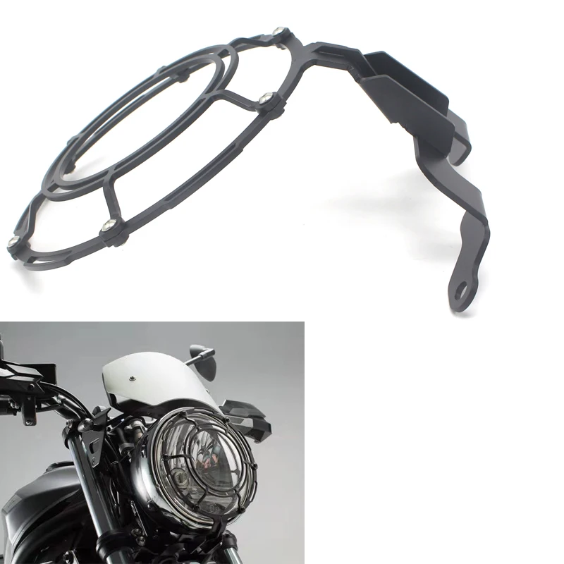 MotorcycleHeadlightProtectorHeadlightGuardGrillCoverForSuzuki