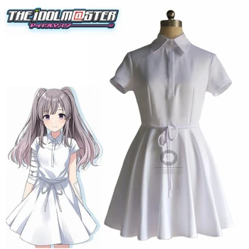 

Anime THE IDOLM@STER Yukoku Kiriko Cosplay Costume Daily Dress Christmas Halloween Costumes for Women Girls Fancy Party Suit