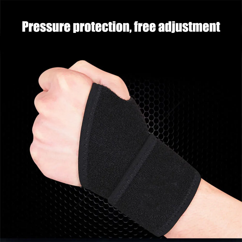 Съемный регулируемый браслет стальная повязка на запястье Sprain Carpal Tunnel шина обертывание протектор Поддержка артрит браслеты