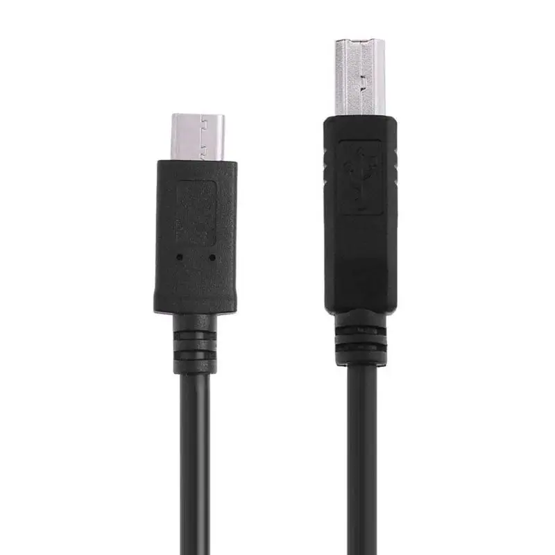 Прочный шнур сканера Классическая нежная текстура USB-C USB3.1 type C мужской разъем для USB 2,0 B Тип Мужской кабель для передачи данных для принтера