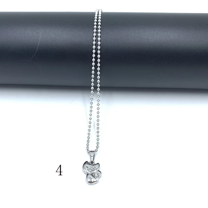 Шарм нержавеющая сталь кулон бусины для ожерелья звено цепи ожерелье ювелирные изделия подарок для мужчин и женщин