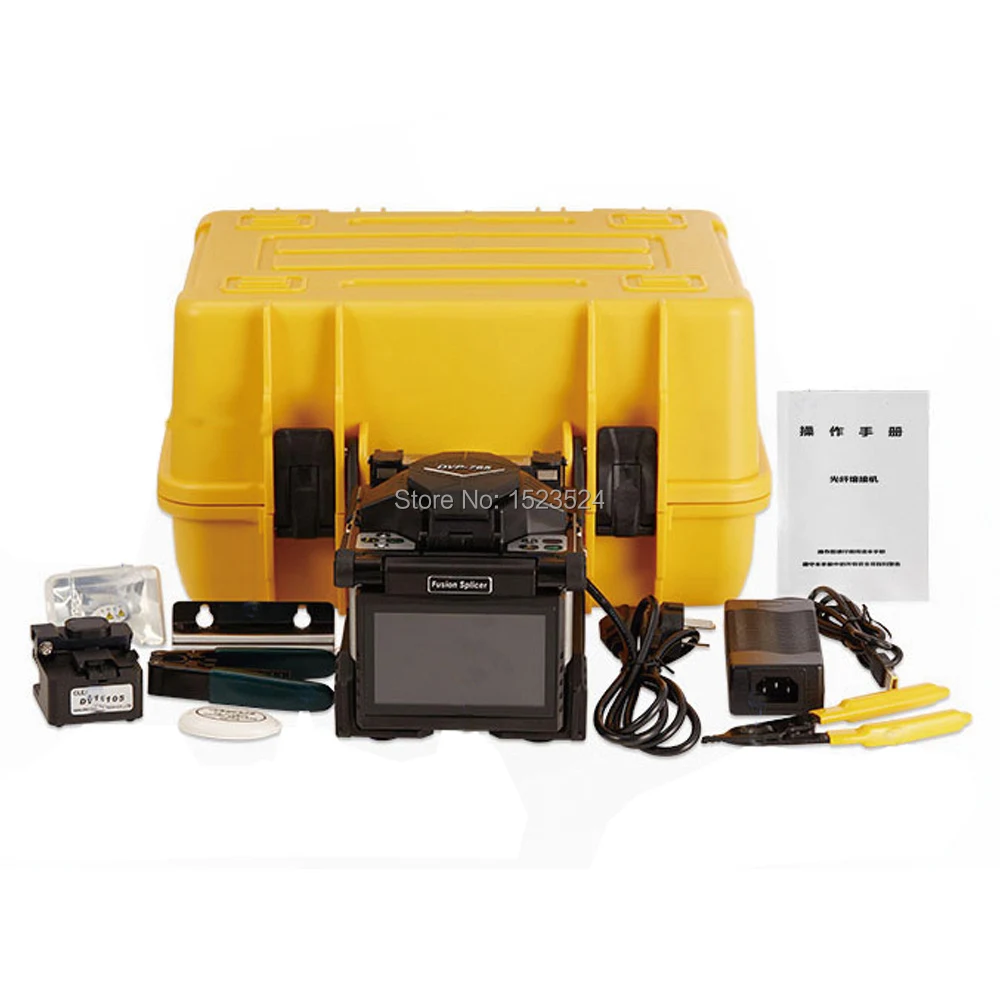 DVP-765 FTTH Fiber Optic Splicing Machine Optical