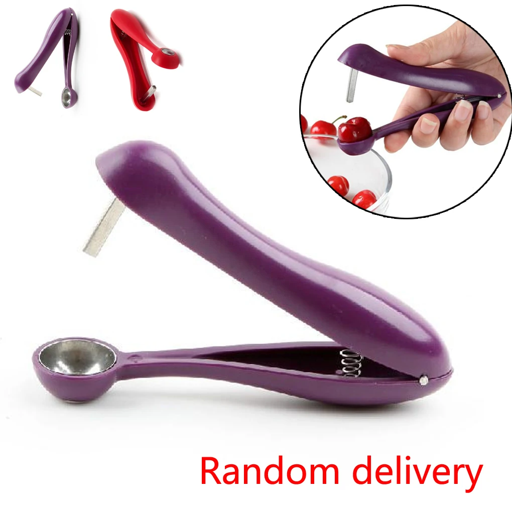 Easy Cherry Corer Fruit Core Seed Remover Cherry Pitter Olive Core Remover Kitchen Tools Fruit  Corer Kitchen Tool Accessories