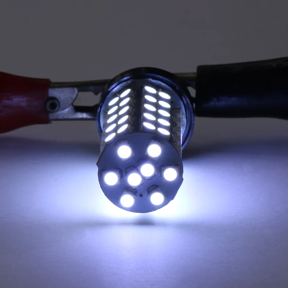1 шт. 3157 68 SMD Автомобильный светодиодный стоп светильник лампы 6000K белый запасной
