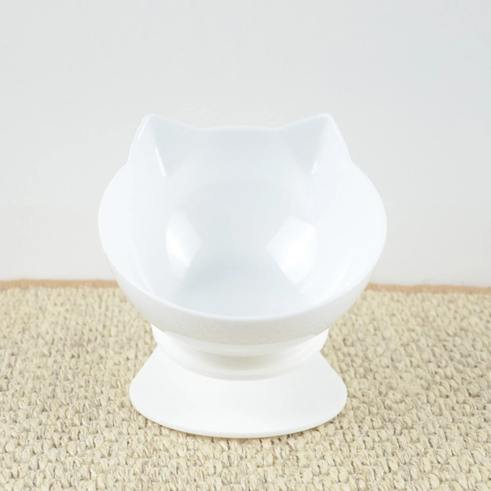 Нескользящая двойная миска для кошек с подставкой кормления миски питомцев