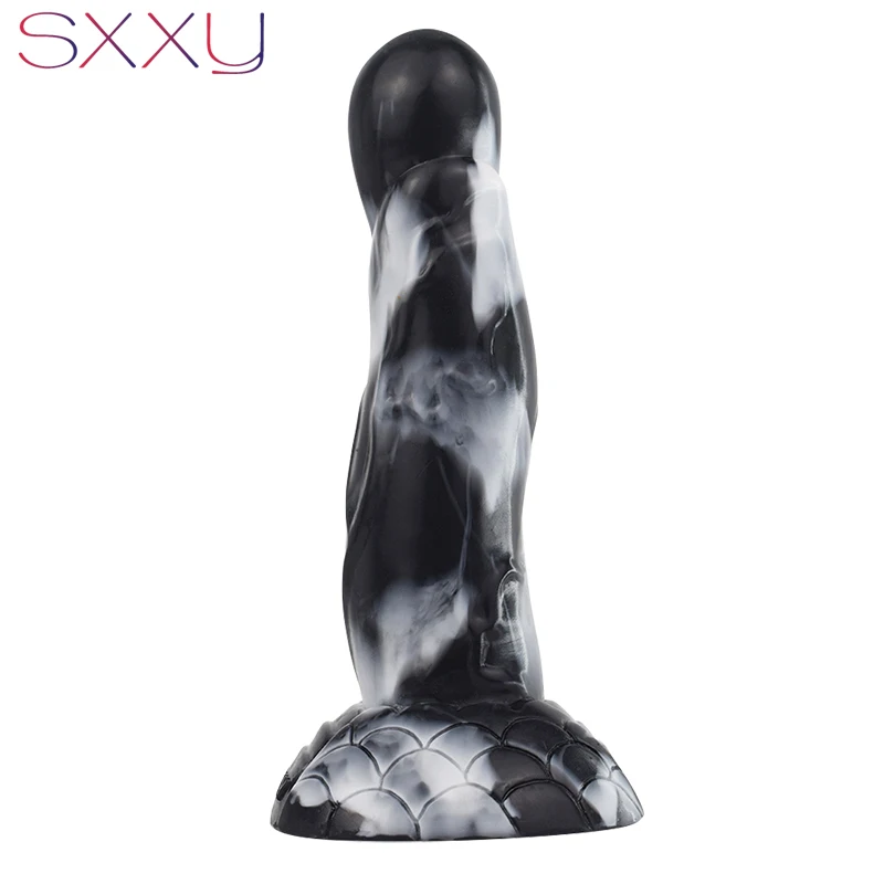 SXXY Good Price Fantasy Anal Dildo for Women Masturbate Butt Plug Colorful Gory Vagina Massage Sex Shop Adults Intimate Toys |