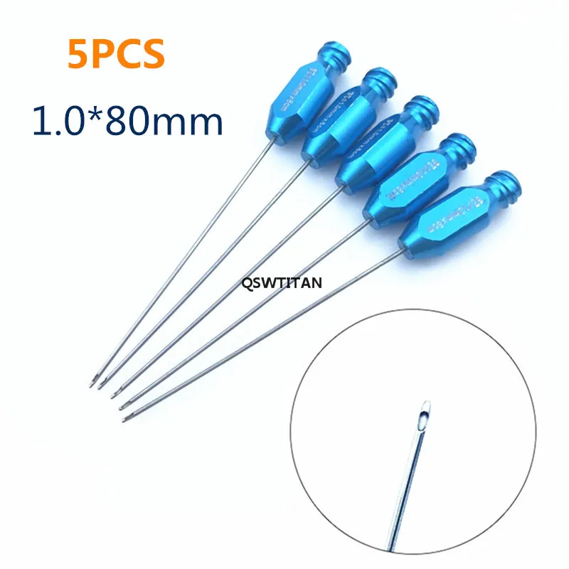 Liposuction tool Small Cannula Single Hole Liposuction Water Injection Cannula Facial Fat Transplantation Tools