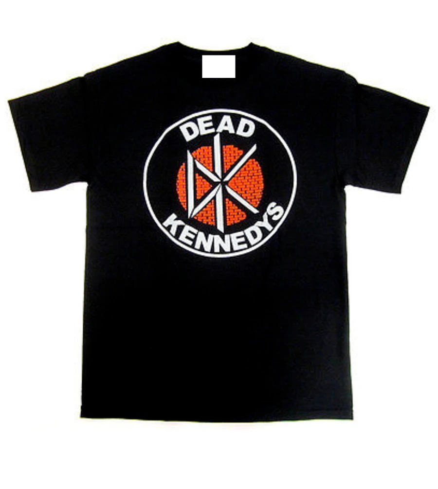 Новинка! Футболка с логотипом 2 панк-рок группы DEAD KENNEDYS Мужская футболка размеры