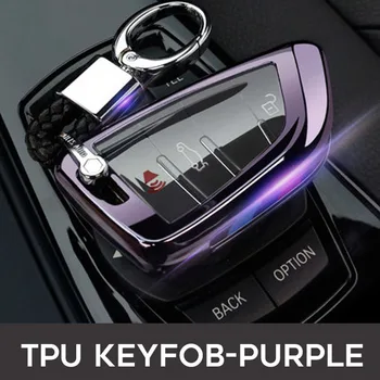 

Auto Part Smart 3 4 Buttons Car key Shell case Bag For BMW 523li/525li/528li /G30 G11 F10 F15 F16 F18 F48 G30 G11 F39 key Ring