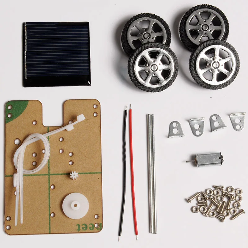 

Science Experiment Solar Energy Driven Car No. 92 DIY Materials Small Invention Students Mini Handmade Science And Technology Ph