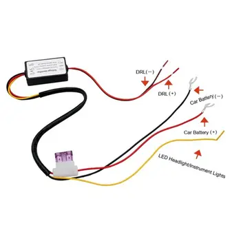 

Car Daytime Running Light Controllers Intelligent LED Delay Controllers Time Delay Dimmer Module