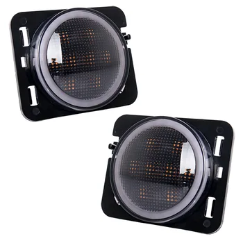 

Refitted Vehicle Wheel Eyebrow Light with Angel Eye Steering Function Led Car Light Wheel Eyebrow Light