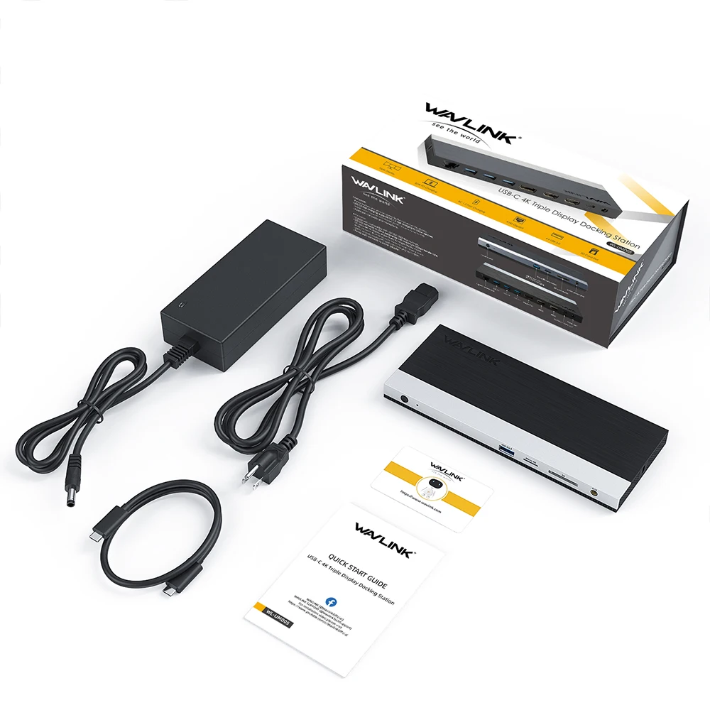USB C тройной дисплей MST док станция 4K 2K @ 60Hz с 2 HDMI + DP Gigabit Ethernet 3 0 PD для Windows Mac OS