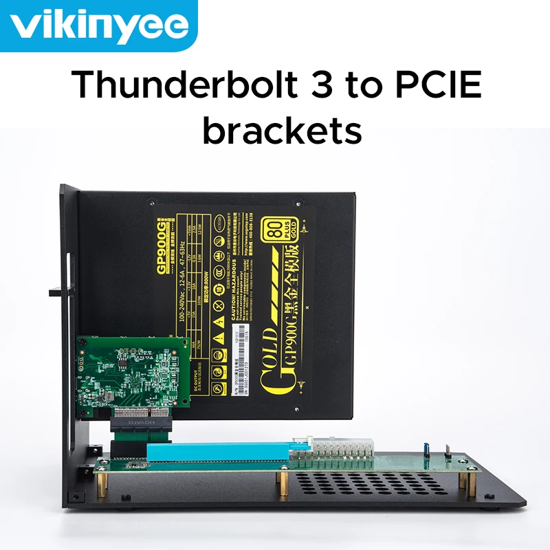 Thunderbolt 3 그래픽 독 eGPU 노트북 외부 확장, DIY용 고출력 그래픽 카드 지원, 3090 및 6900XT ...