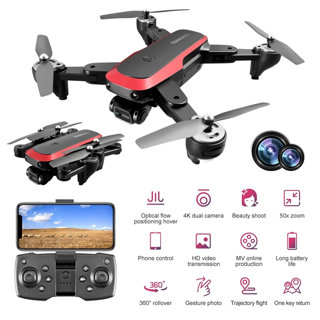 S8000 Drone 4K ESC Dual Camera Optical Flow Positioning Professional