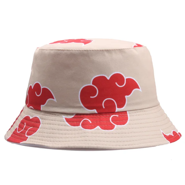 Akatsuki Cloud Bucket Hat Female Summer 