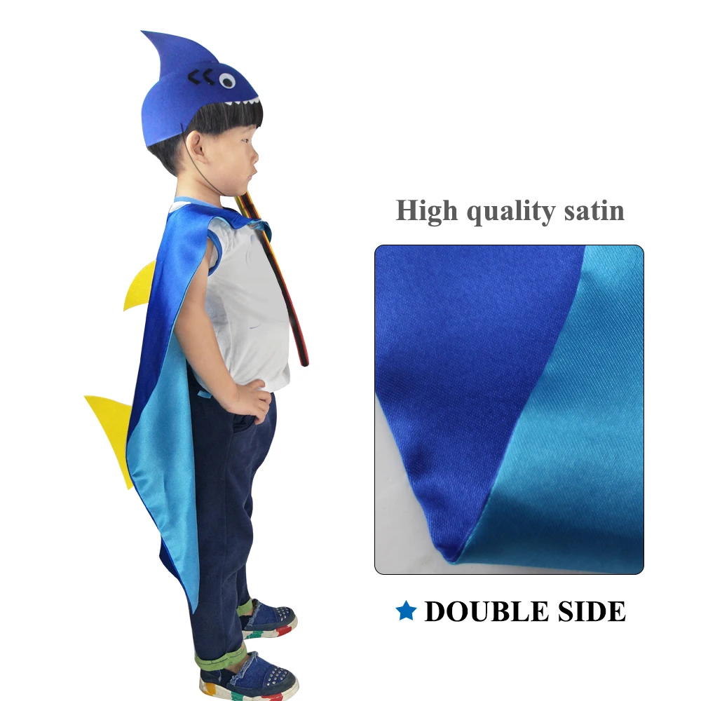 Shark Costume Hat Marine Shark Suit Animal Costumes for Kids Birthday Party Cosplay Children's Day Gifts Party Festival DIY Shark Costume Hat Marine Shark Suit Animal Costumes for Kids Birthday Party Cosplay Children's Day Gifts Party Festival DIY