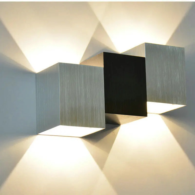 LED creative wall lamp wholesale 2w6w double stair KTV Internet cafe hotel restaurant living room bedroom bedside | Лампы и освещение