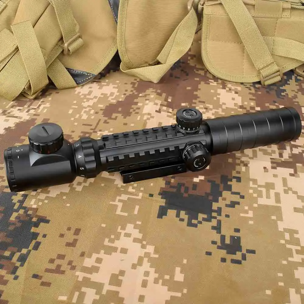 3-9x32 EG тактический прицел красный/зеленый с подсветкой Оптический прицел снайперские охотничьи прицелы подходит 11/20 рейку