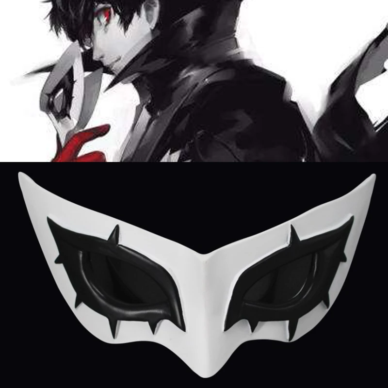 Persona 5 Hero Arsene Joker Mask Cosplay Abs Eye Patch Mask Kurusu Akatsuki Cosplay Prop Role Play Mask Halloween Accessory Masks Eyewear Aliexpress
