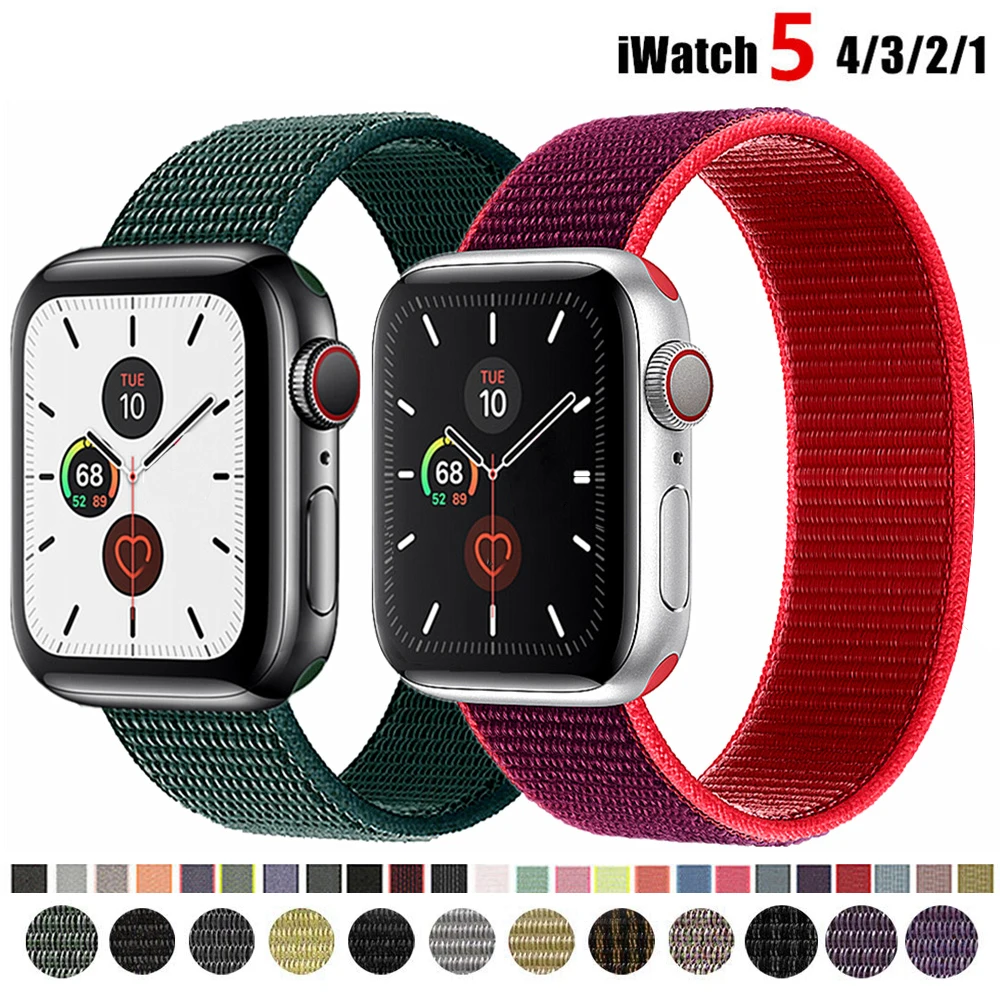 nylon iwatch band