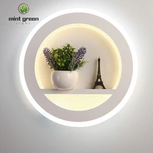 Черный акриловый современный светодиодный настенный светильник для дома, гостиной, прикроватной кровати, спальни, люстры, Новые Креативные Светодиодные Бра, настенный светильник