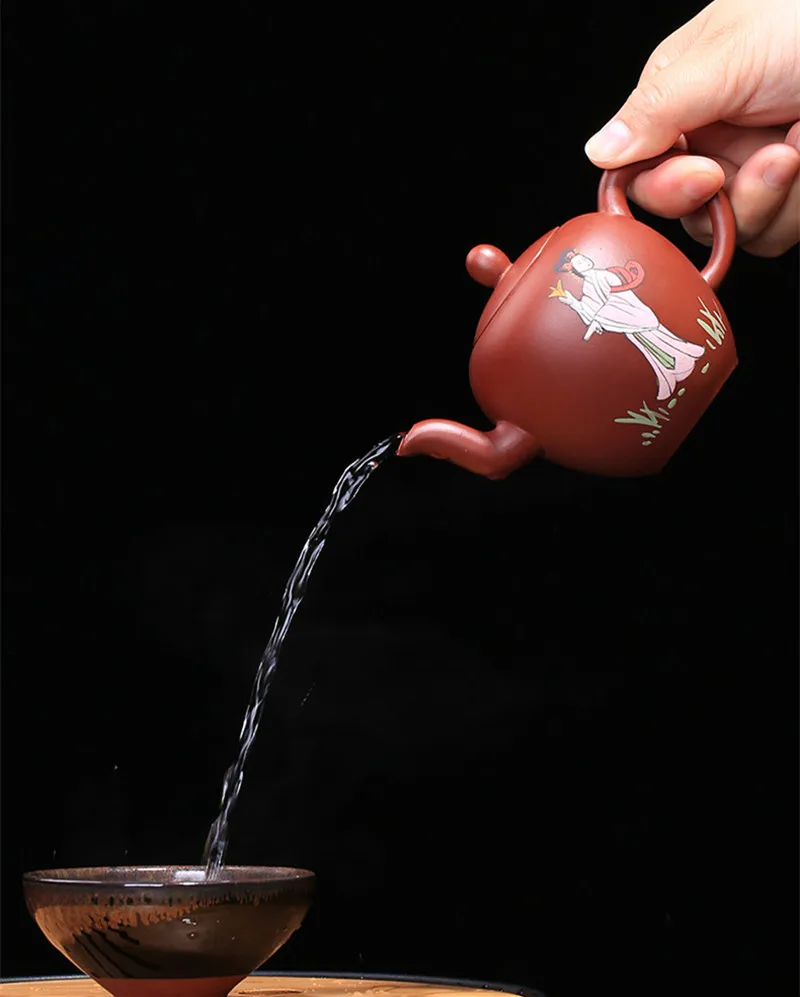 Teapot Yixing Zisha Clay Chinese Porcelain Teapots Tea pot Ceramic 200ml New Arrived High Quality With Gift Box