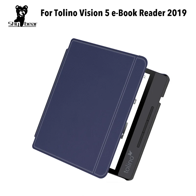 Для 2019 Tolino Vision 7 &quotдюймовый e reader защитный чехол для 5 smart stand skin shell|Чехлы планшетов