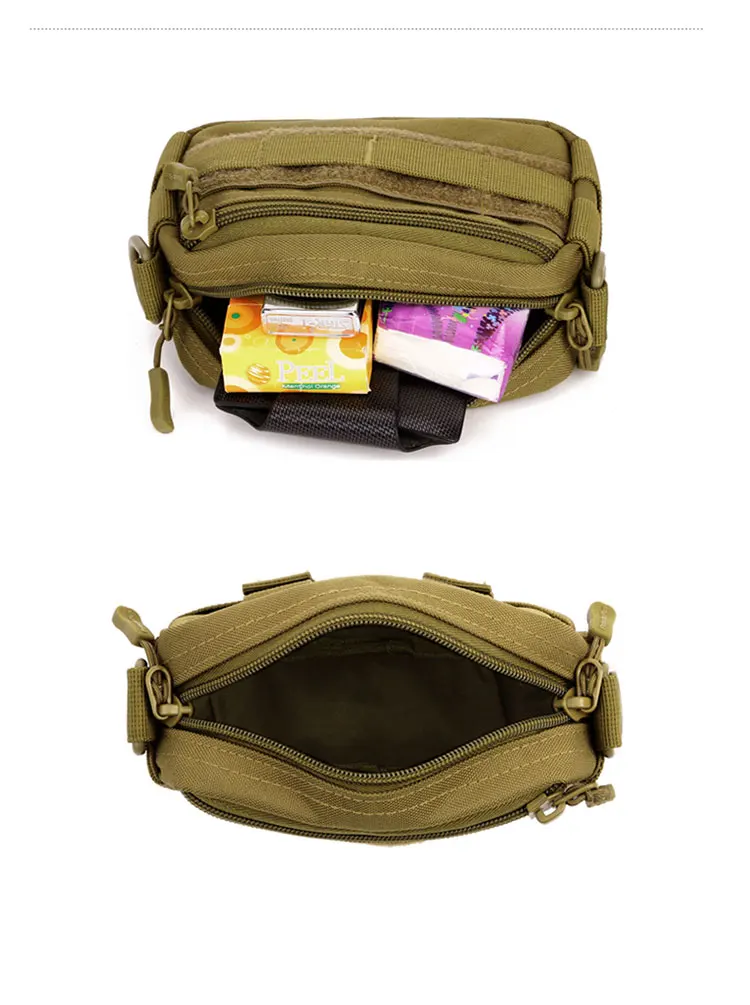 Военная Тактическая мини-сумка на плечо для мужчин, походная поясная сумка для альпинизма, износостойкая маленькая сумка, многофункциональная сумка